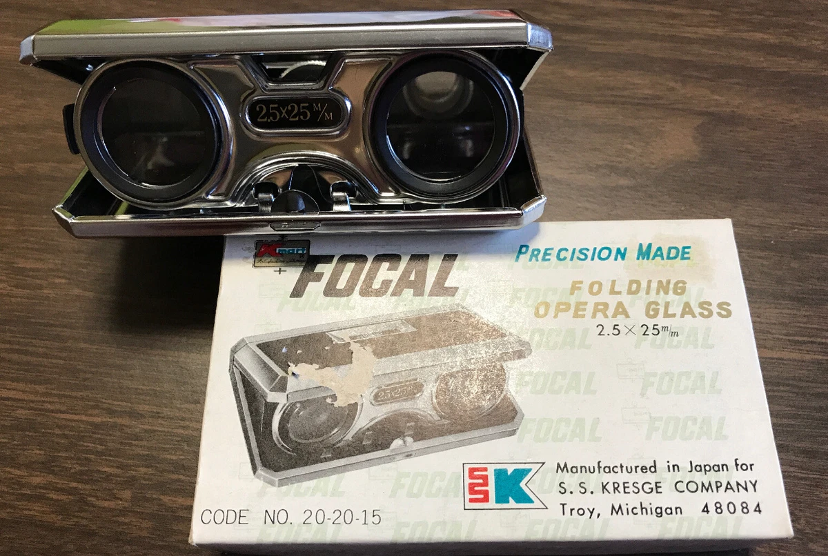 Focal folding opera glass sales