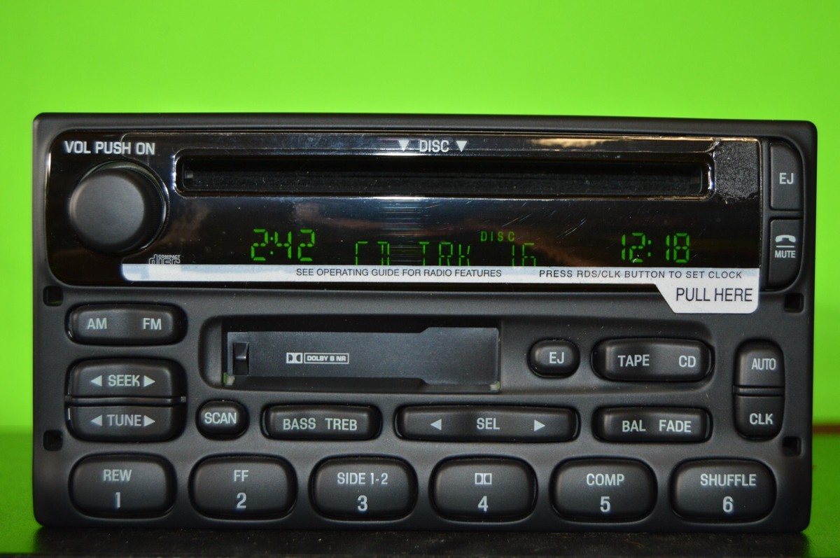 98-03 Ford Ranger factory CD cassette player radio stereo XL5F 98-03 Ford Ranger factory CD cassette player radio stereo XL5F