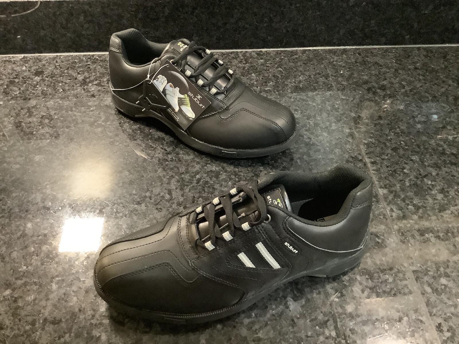 NEW STUBURT PRO AM III WATERPROOF MENS GOLF SHOES. SIZE 10 eBay