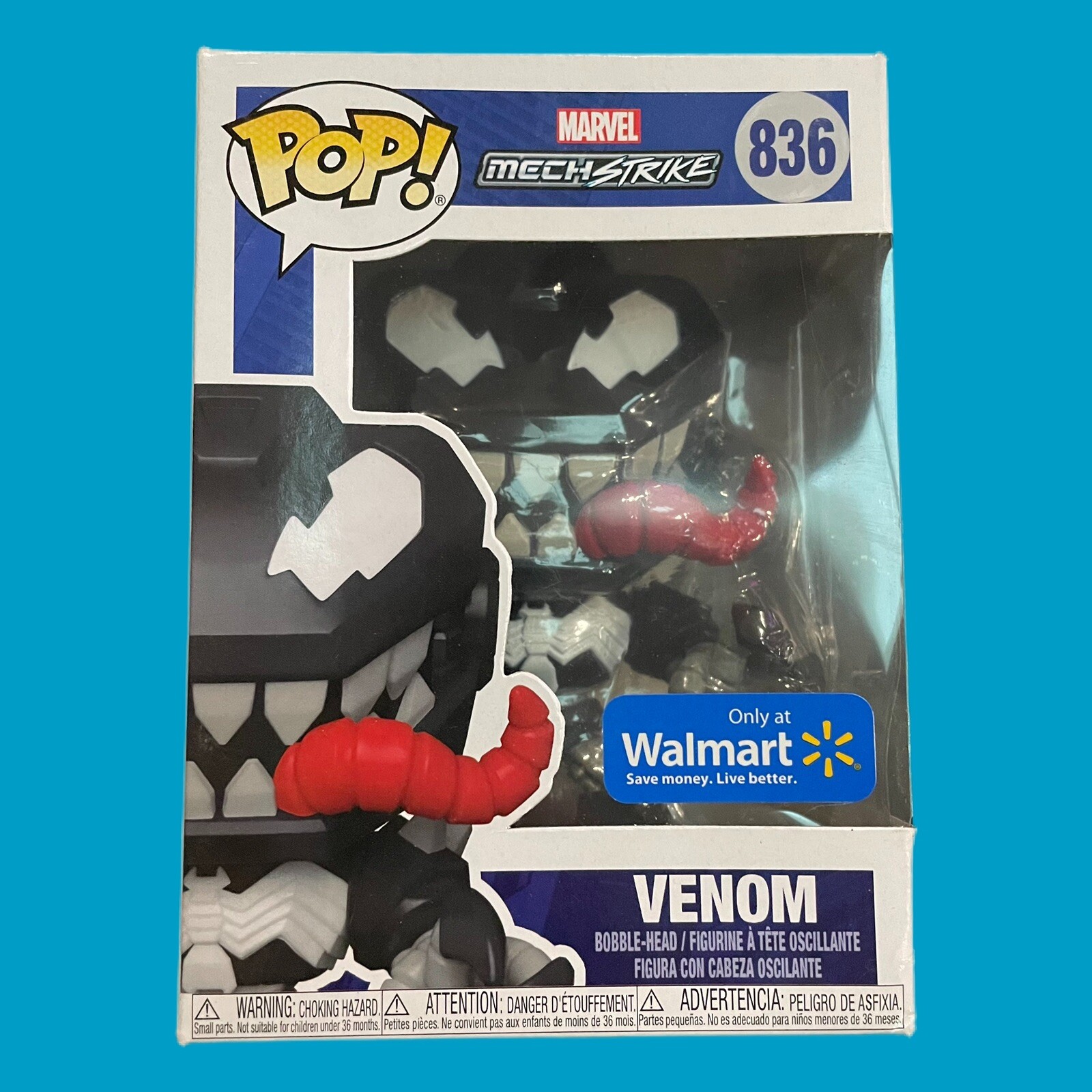 Funko Pop! Marvel: Avengers Mech Strike #836- Venom - Walmart Exclusive