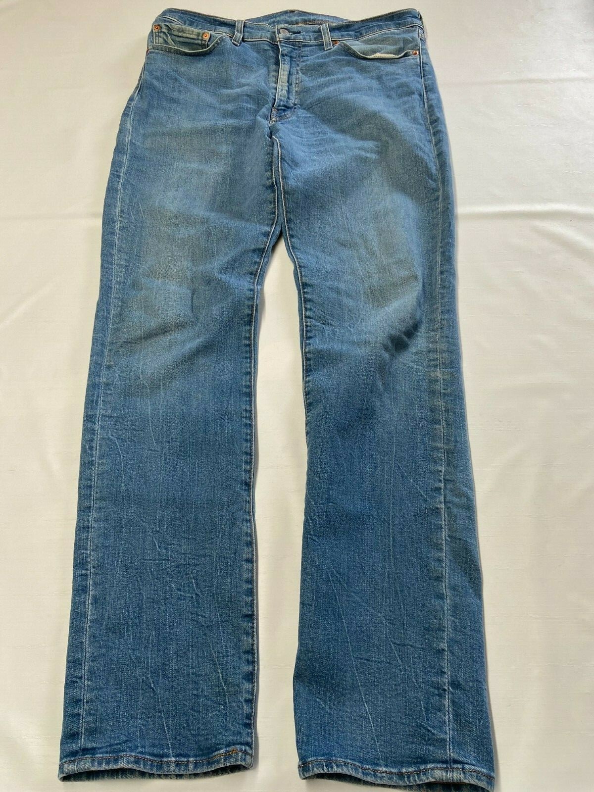 Mens LEVIS 511 Medium Wash Slim Big E Jeans Sz 36X34 - Gem