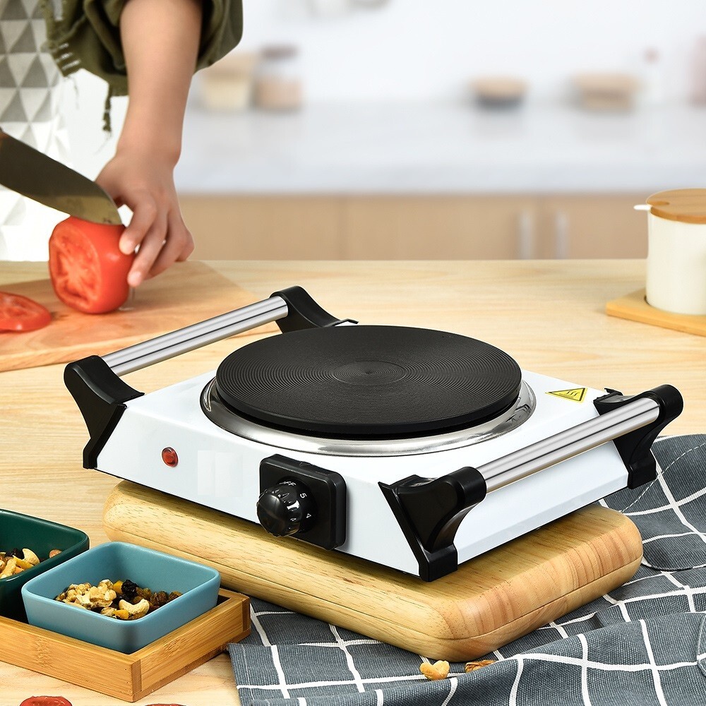 BGRADE 1500w Portable Electric Cooker Single Hob Hot Plate Table Top