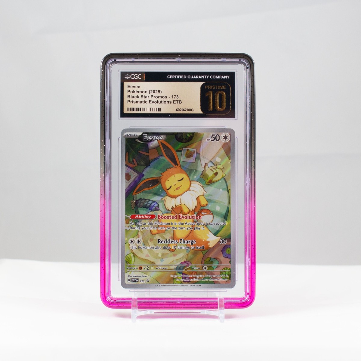 Pokemon Eevee 173 Black Star Promo 2025 Prismatic Evolutions ETB