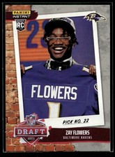 2023 Panini Instant NFL Draft Night Football Cards - Checklist Added 7