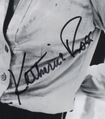 KATHARINE ROSS BEAUTIFUL ACTRESS SIGNED 