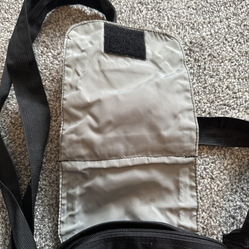 Jansport Cross Body Bag Sports Black & Red - Picture 6 of 8