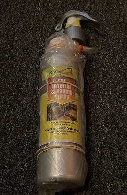 Klean Logik Car Interior Cleaning Spray, 8 oz, dust repellant concept Lab- NEW