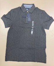 NWT Tommy Hilfiger Men's Custom Fit Cotton Mesh Polo Shirt, Father's Day