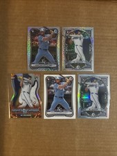 2026 Bowman Baseball Jac Caglianone RC Chrome Mojo Refractor #75 Royals (5)