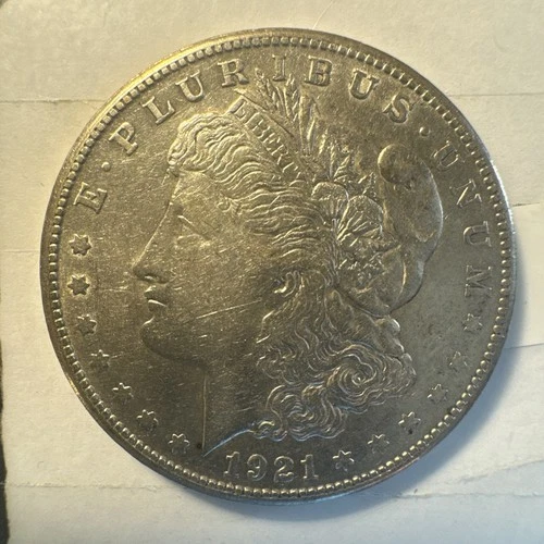 1921 S Morgan Silver Dollar Very Fine Condition