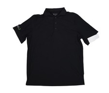 Chef Works Polo Shirt Mens XL Black Morrison Healthcare Logo Uniform Workwear