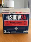 New ListingMLB The Show 24 Negro Leagues Edition PS5 Factory Sealed Steelbook & Hat Box