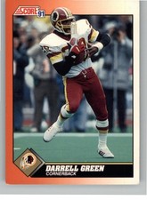 DARRELL GREEN #346 1991 Score Washington Redskins NM