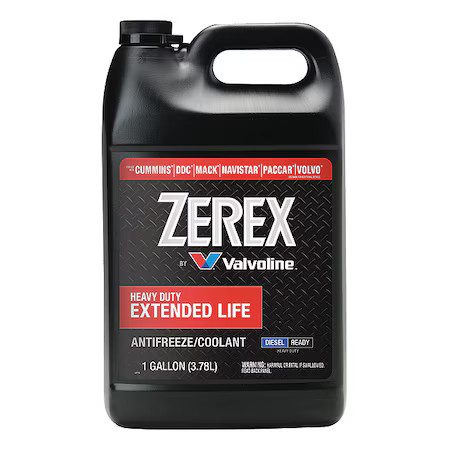 Zerex Zxed1 Antifreeze Coolant, 1 Gal., Concentrated