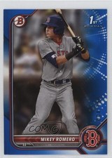 2022 Bowman Draft Blue 4/150 Mikey Romero #BD-42 0vg0