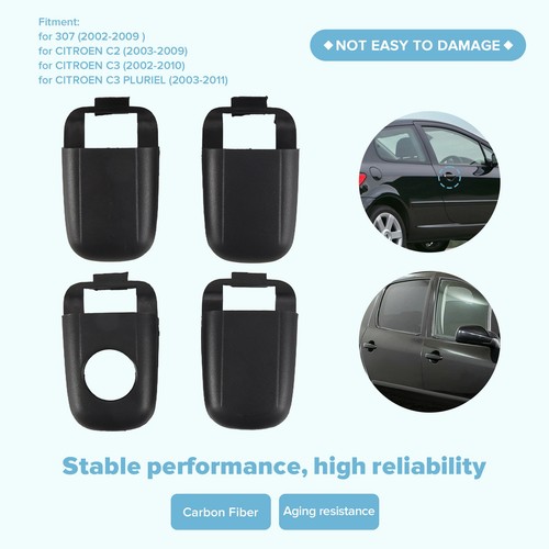 1X(Auto TüR Endkappen Verkleidung Satz mit Stopper 9101AA für 307 C7470 - Bild 2 von 7