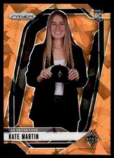 Kate Martin x Rookie Orange Ice #148 2024-25 Panini Prizm WNBA Las Vegas Aces