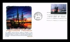 US COVER MAYFLOWER IN PLYMOUTH HARBOR FIRST DAY ISSUE PANDA CACHET