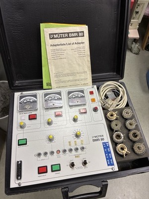 Müter BMR 80 Bildröhren-Messgerät / Regenerator mit Koffer und Adaptern