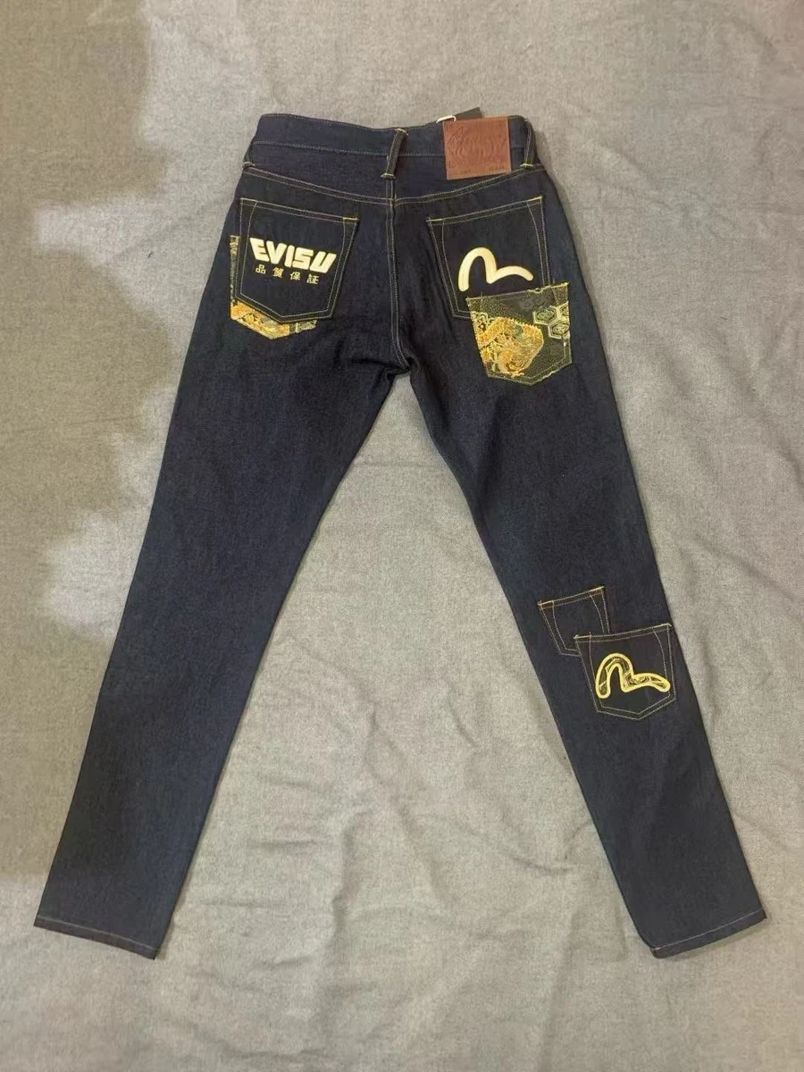 EVISU Regular 32 Size Jeans Men's 34 in Inseam for sale | eBay