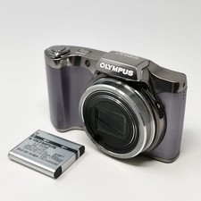 Olympus SZ-14 Gray Digital Camera. No charger included; operation unconfirmed. M