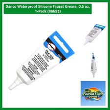 Waterproof Silicone Faucet Grease, 0.5 oz, 1-Pack