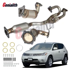3PCS Catalytic Converter Set For 2003 04-2007 Nissan Murano 3.5L V6 Direct-Fit