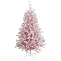 Artplants Kunst Weihnachtsbaum GÖTeborg Speed, Beschneit, 210 Cm, Ø 105 Cm