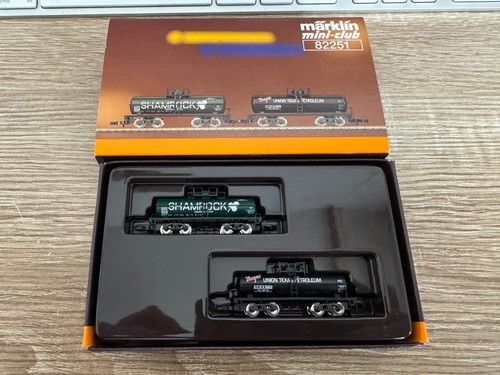 Märklin Spur Z 82251 mini-club USA Kesselwagen Set Neuwertiger Zustand in OVP | Zustand: Gebraucht