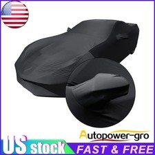 Car Cover For C5 C6 C7 C8 Chevy Corvette Satin Stretch Indoor Outdoor Waterproof Car Cover For C5 C6 C7 C8 Chevy Corvette Satin Stretch Indoor Outdoor Waterproof