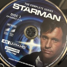 STARMAN TV Series 4k. Discs Only. Read Description.