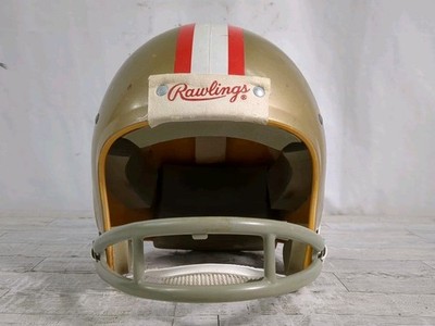SF 49ers アメフト rawlings モンタナ　NFL ビンテージ Vintage 1970s Rawlings San Francisco 49ers Football Helmet HNFL-N
