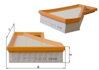 Luftfilter Knecht LX 1213 FÜR Mini Ansaugluftfilter