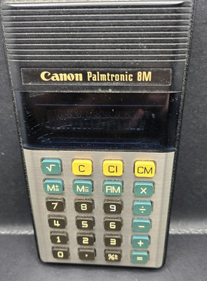 Calculadora Canon Palmtronic 8M (1976) de Segunda mano por 15 EUR en Santa Coloma de Gramenet | Wallapop