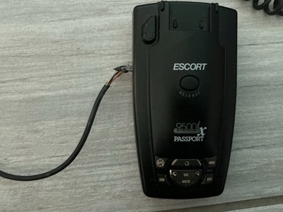 2 Escort / Passport Detector 9500ix And 8500 *TESTED Blue LED Read Description