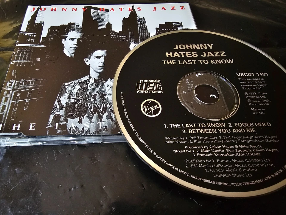 JOHNNY HATES JAZZ - THE LAST TO KNOW 92 ORIGINAL CDS: MINT - Image 1 of 1