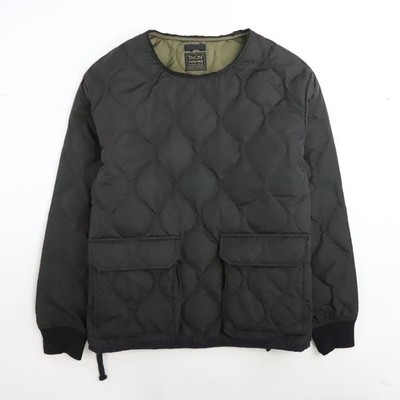 Taion Quilted Jacket Size Small Pull Over U Neck