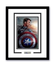 Captain America Chris Evans Autographed Signed 11x14 Framed Photo ACOA