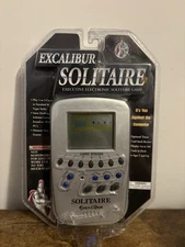 Excalibur Electronics Hand-Held Solitaire Game New Sealed