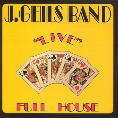 J. Geils Band ''Live'' Full House CD NEW SEALED Pack Fair And Square/Homework+