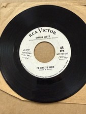 Sharon Scott RCA Promo 45 47-8907