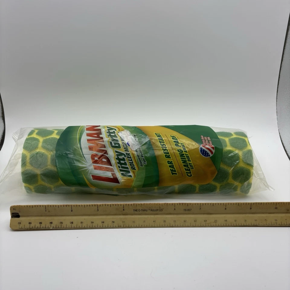 Libman Nitty Gritty 4 Pack 10 In. Sponge Roller Mop Refill #02011 New - Image 3 of 4