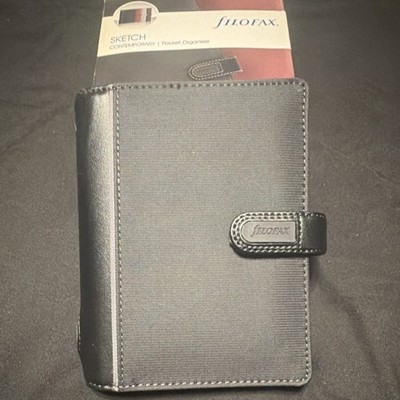 Filofax Pocket Sketch Planner-  Black 022742
