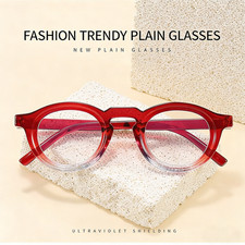 Retro Round Glasses Stylish Trendy Design, Simple Fashion Unisex Optical Frames