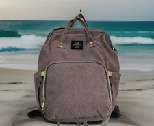 Land Baby Diaper Bag Cooler Capacity Mommy Backpack Tote Bag Large Bonus