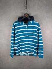 Lazy Jacks Jumper Womens Small S Blue Stripped Pullover