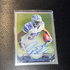 2013 Topps Chrome Joseph Randle Rookie Autograph #29 /600 Dallas Cowboys NFL