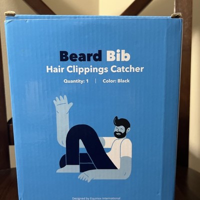 Equinox International Beard Bib Apron Beard Catcher for Shaving and Trimming 