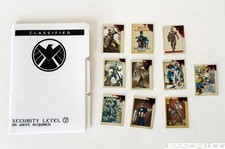 1/6 10 trading cards & classified folder Phil Coulson 12" figure Hot Toys MMS189