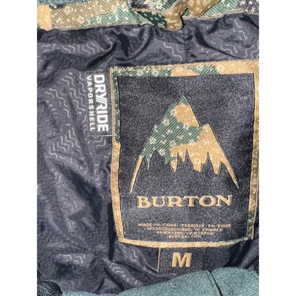 Pantalones de esquí de snowboard Burton Dryride Vaporshell para mujer M verde impermeables Foto 2 de 4